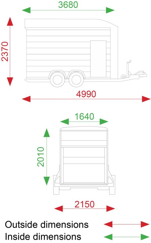 C500 Van Trailer spec