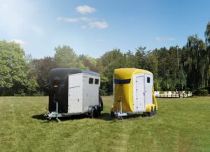 HOW ABOUT A YELLOW HORSE TRAILER - THE PORTAX TANGE