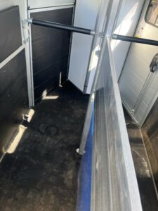 inside the used touring trailer