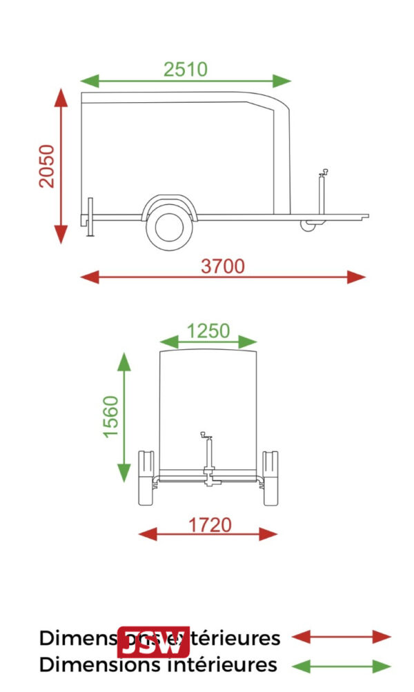 Debon C255 unbraked