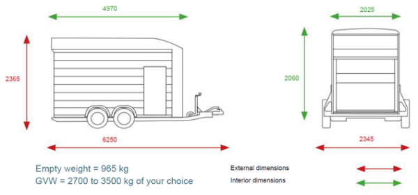 Debon C1000 Transporter Trailer