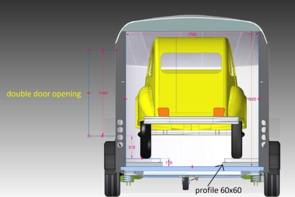 Debon C900 Van Trailer