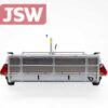 Debon Roadster Tilt Bed Garden Trailer 1750 wide