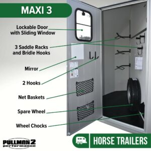 3 is the Magic Number Cheval Liberté Maxi3 Horse Trailer..
