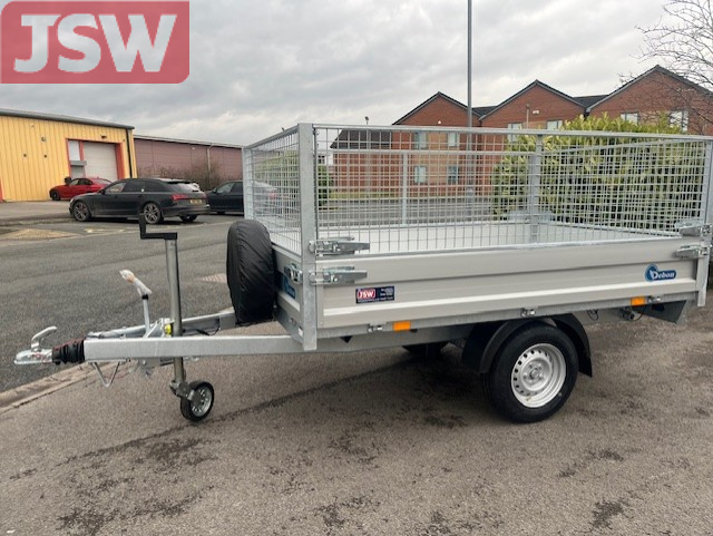 PW0-2 (1) Debon PW0 1500LUX Tipping trailer + Mesh