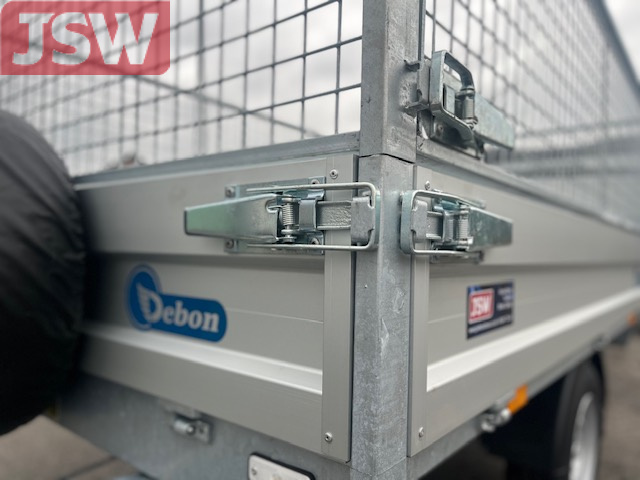 PW0-3 (1) Debon PW0 1500LUX Tipping trailer + Mesh