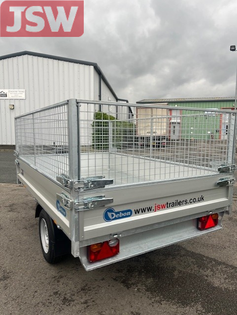 PW0-4 (1) Debon PW0 1500LUX Tipping trailer + Mesh