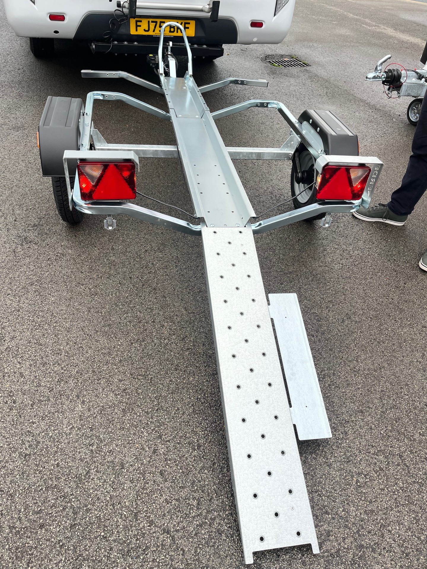 ERDE 320 MOTORCYCLE TRAILER