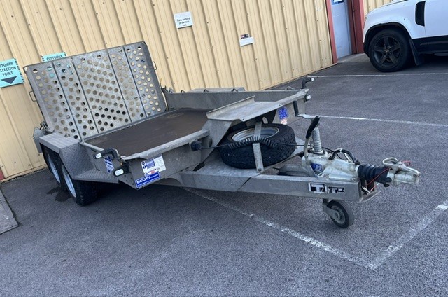 IW1 Ifor Williams GH106 Plant Trailer USED